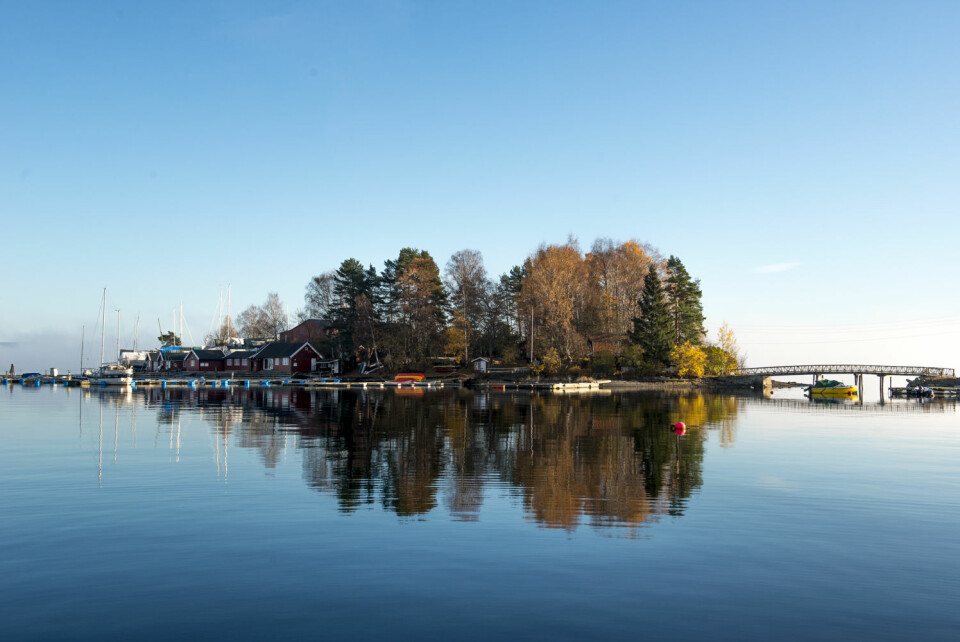 SILHUETT: Børsholmen er en kjent silhuett for alle som vandrer langs kyststien i Asker.