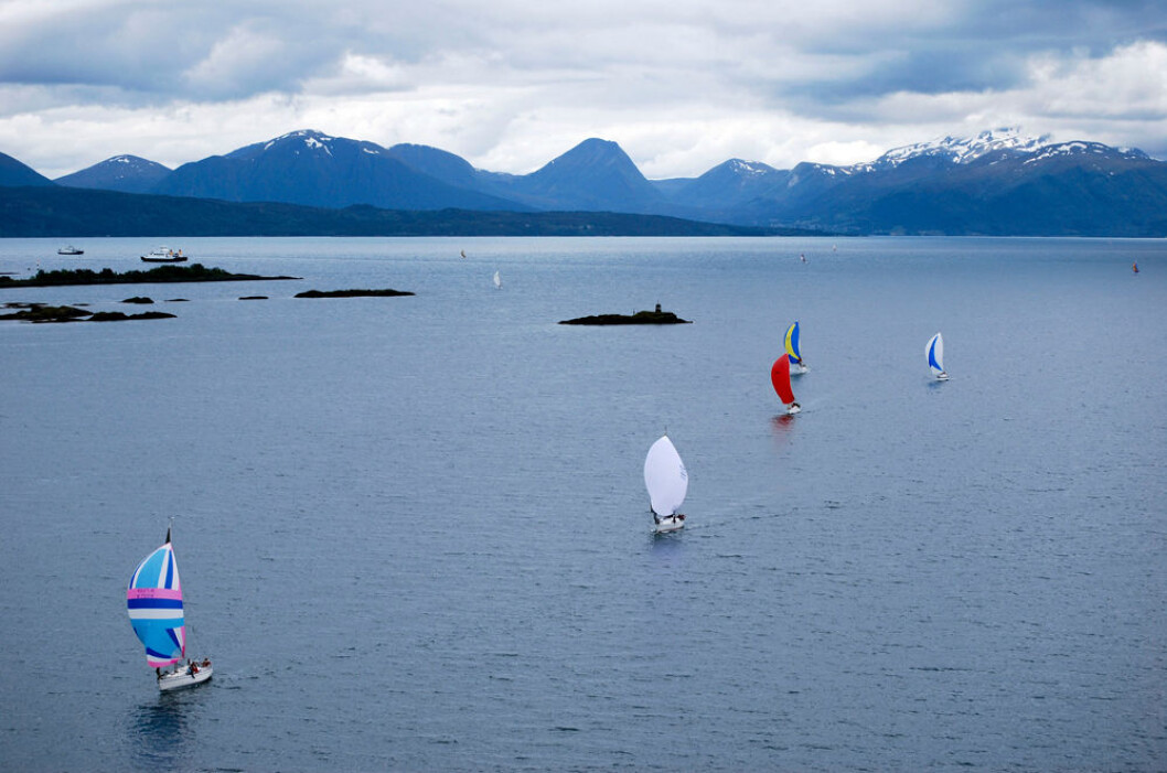 STIGENDE FORMKURVE: Regattamiljøet i Molde Seilforening er for oppadgående. STIGENDE FORMKURVE: Regattamiljøet i Molde Seilforening er for oppadgående.