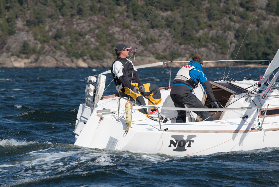 FORSVARERE: Magne Klann og Karl-Einar Jensen stiller til start i Bergen for å forsvare NM-tittelen i shorthanded-seiling. FORSVARERE: Magne Klann og Karl-Einar Jensen stiller til start i Bergen for å forsvare NM-tittelen i shorthanded-seiling.