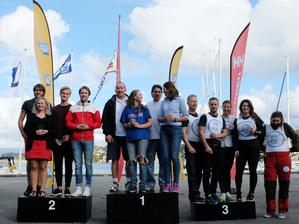 SEIERSPALLEN i 4. RUNDE: KNS vant den 4. og siste runden i 1. divisjon foran Trondhjem og Åsgårdstrand.