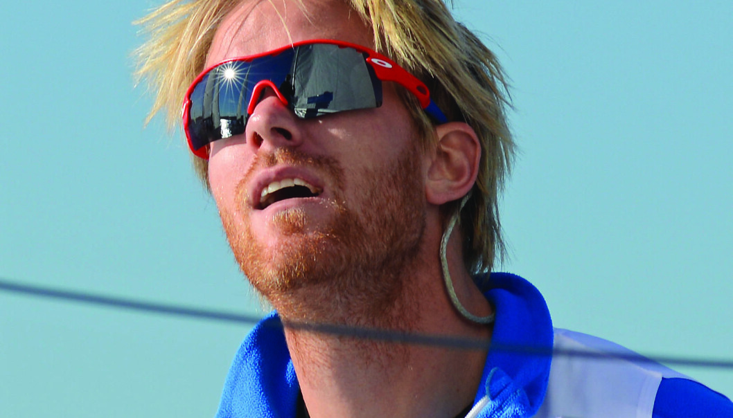 NORGESMESTER: Petter Mørland Pedersen i match racing. NORGESMESTER: Petter Mørland Pedersen i match racing.