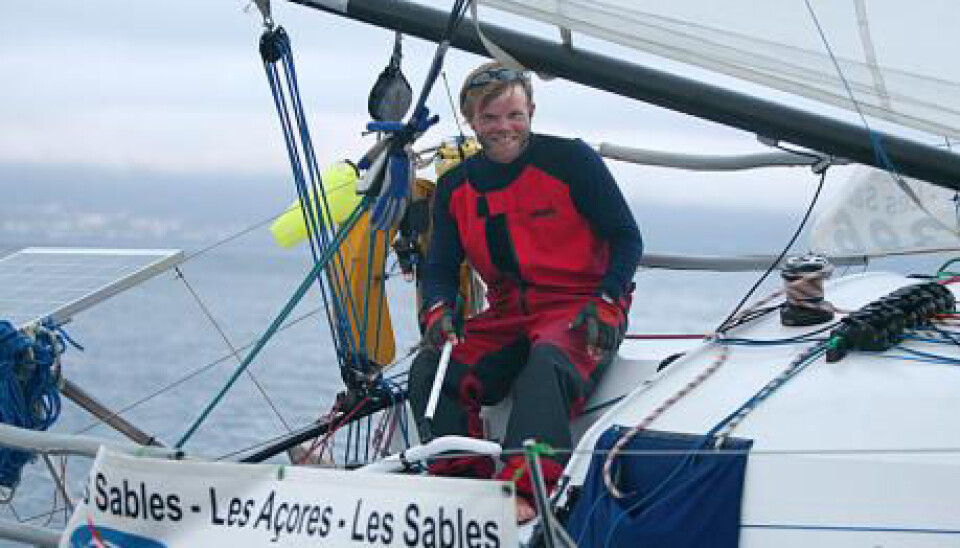 NORSK. Staale Jordan er det eneste nordmannen som har seilt Mini Transat.