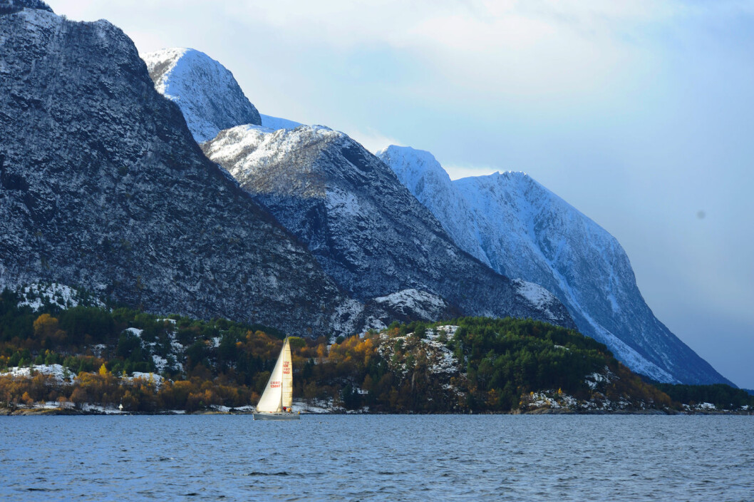 VINTER: Norges natur byr på uante muligheter når det gjelder seiling og kombinasjonen av seiling og ski, fjellturer og så videre. VINTER: Norges natur byr på uante muligheter når det gjelder seiling og kombinasjonen av seiling og ski, fjellturer og så videre.
