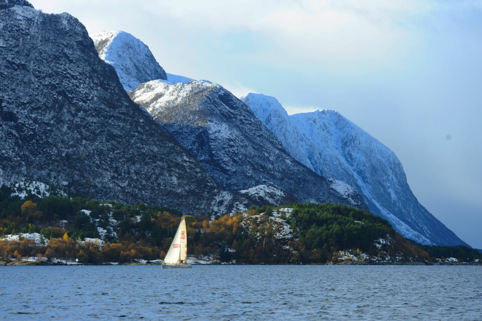 VINTER: Norges natur byr på uante muligheter når det gjelder seiling og kombinasjonen av seiling og ski, fjellturer og så videre.
