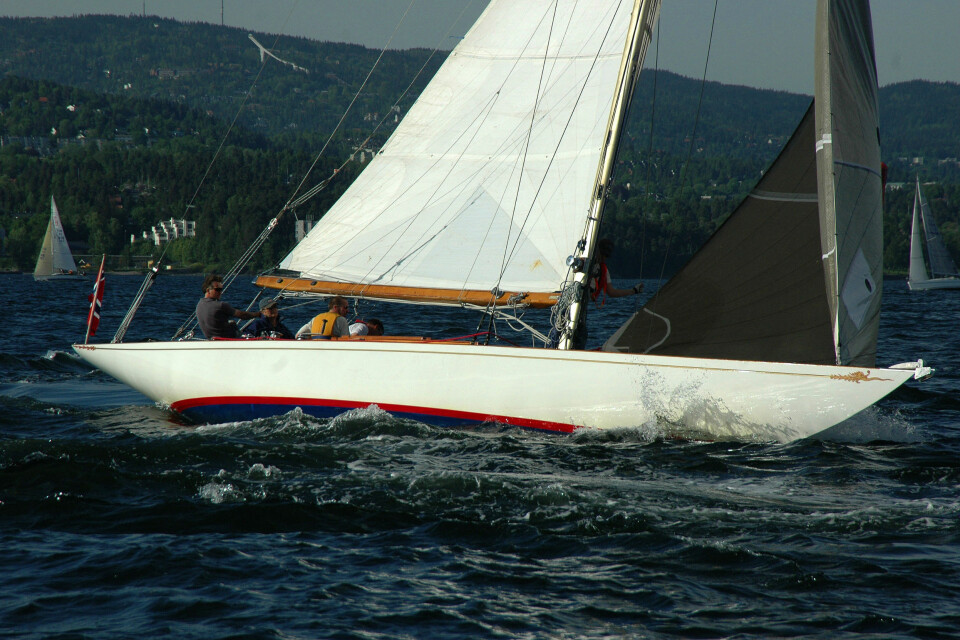8MR: «Carron» er en av de andre norske båtene som deltar i VM på Hankø til sommeren.