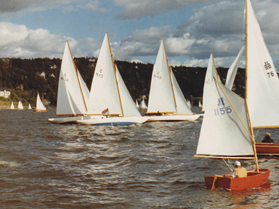 1960-TALLET: På 1960-tallet skjøt deltagelsen i regattaer fart i hele Norge – også i Bundefjorden Seilforening.