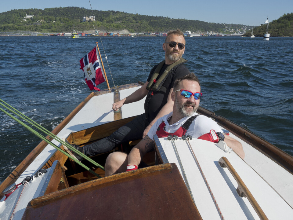 SEILGLEDE: Knarren gir mannskapet om bord ekte seilglede. SEILGLEDE: Knarren gir mannskapet om bord ekte seilglede.