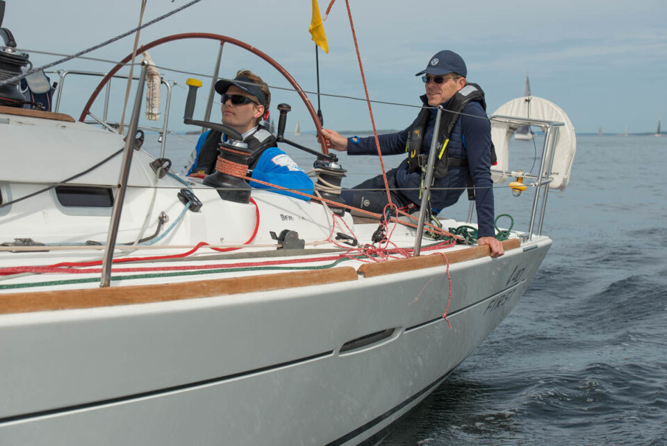 SEIER: Elling og Øyvind Rishoff vant klassen og over all i Raymarine 2Star. SEIER: Elling og Øyvind Rishoff vant klassen og over all i Raymarine 2Star.