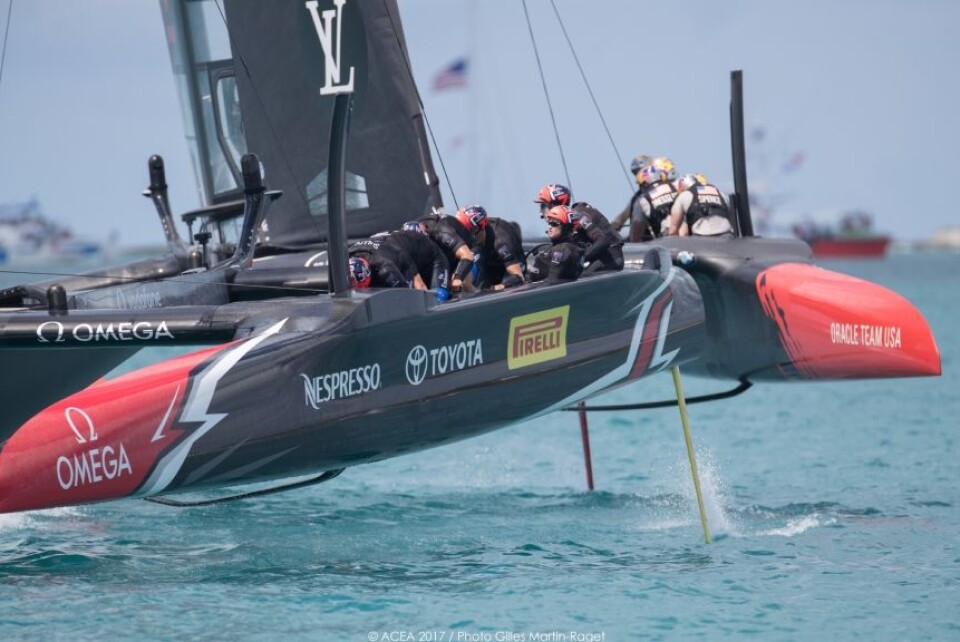 17/06/2017 - Bermuda (BDA) - 35th America's Cup 2017 - 35th America's Cup Match Presented by Louis Vuitton, Race day 1