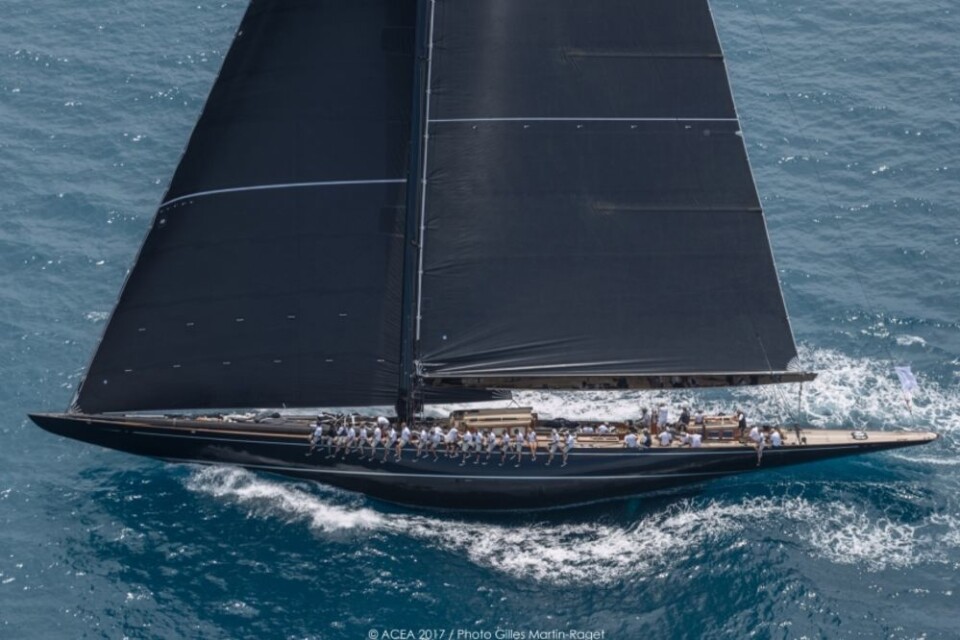 Lionheart best av J-båtene i Superyachtenes America's Cup Regatta, Lionheart best av J-båtene i Superyachtenes America's Cup Regatta,