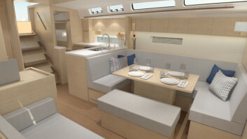 EIK: Også X-Yachts leverer nå med lys innredning. EIK: Også X-Yachts leverer nå med lys innredning.