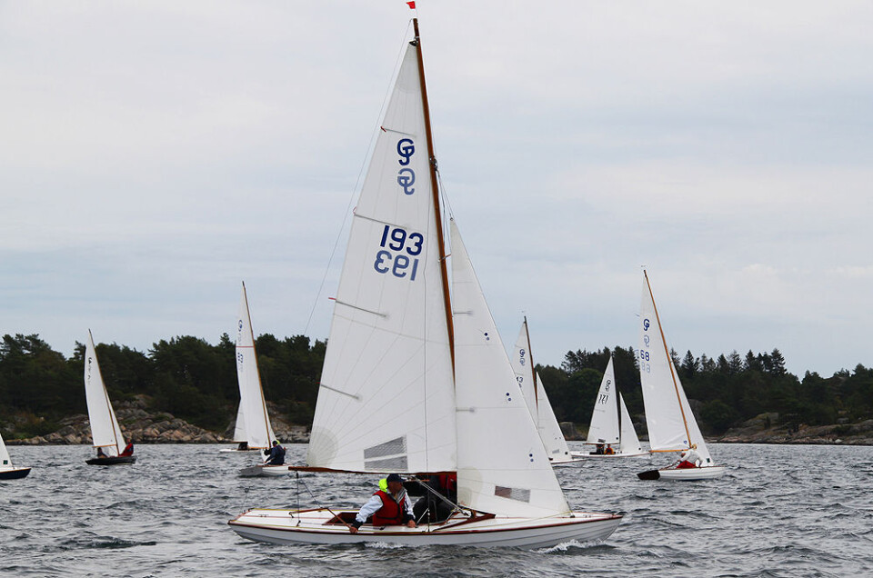 NM I GRIMSTAD: Tradisjonen tr går NM i Grimstadjolle i Grimstad. NM I GRIMSTAD: Tradisjonen tr går NM i Grimstadjolle i Grimstad.