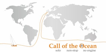TØFT: Ruta følger Golden Globe med mye seiling i Sørishavet.Turen er beregnet til 9-11 måneder. TØFT: Ruta følger Golden Globe med mye seiling i Sørishavet.Turen er beregnet til 9-11 måneder.