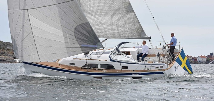 TREKKPLASTER: Hallberg-Rassy 340 er en av høstens største nyheter. Den er å se på Ellös. TREKKPLASTER: Hallberg-Rassy 340 er en av høstens største nyheter. Den er å se på Ellös.