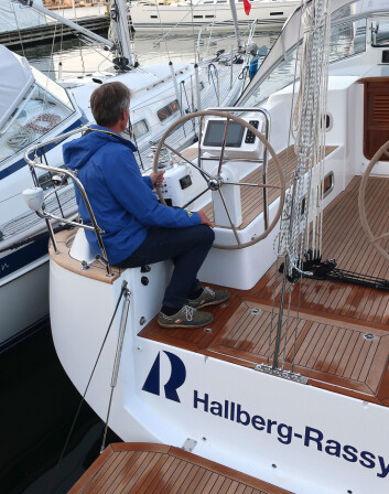 KURS: Rormannen har sin plass bak rattet. KURS: Rormannen har sin plass bak rattet.