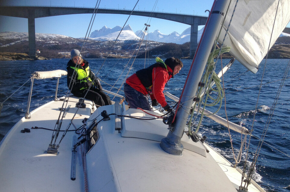 ROGNAN SALTSTRAUMEN: Seilsportgruppen i Bodø Seilforening har satset, og det har gitt gode resultater.