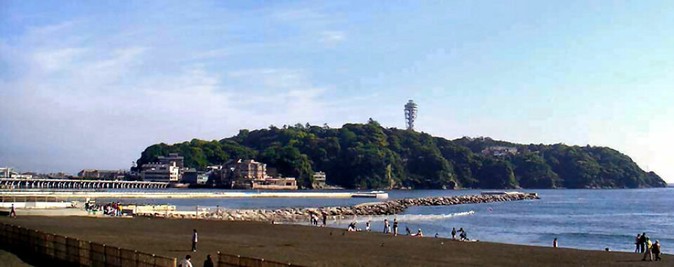 Enoshima. Seilernes OL havn i 1964 og 2020