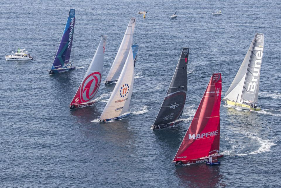 Treningsseilasen i Alicante. Photo by Ainhoa Sanchez/Volvo Ocean Race. 13 October, 2017