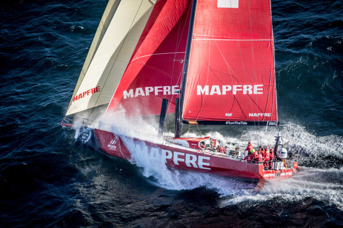 MAPFRE, favoritt i Volvo Ocean Race