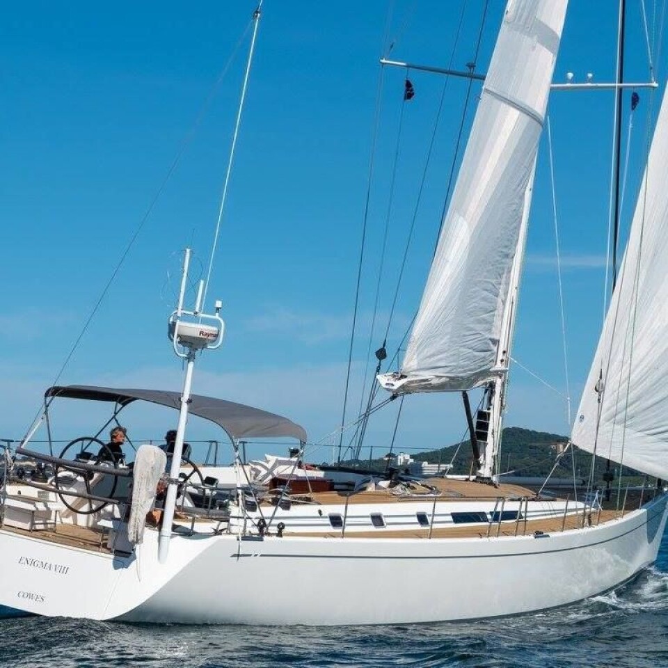 SWAN66: Enigma skal delta i diverse regattaer i Karibia i vinter.