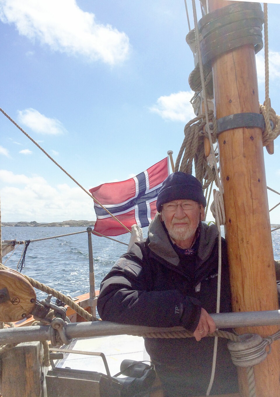 SKIPPEREN: Knut von Trepka har hatt ansvaret for Norges første redningsskøyte siden 1972.