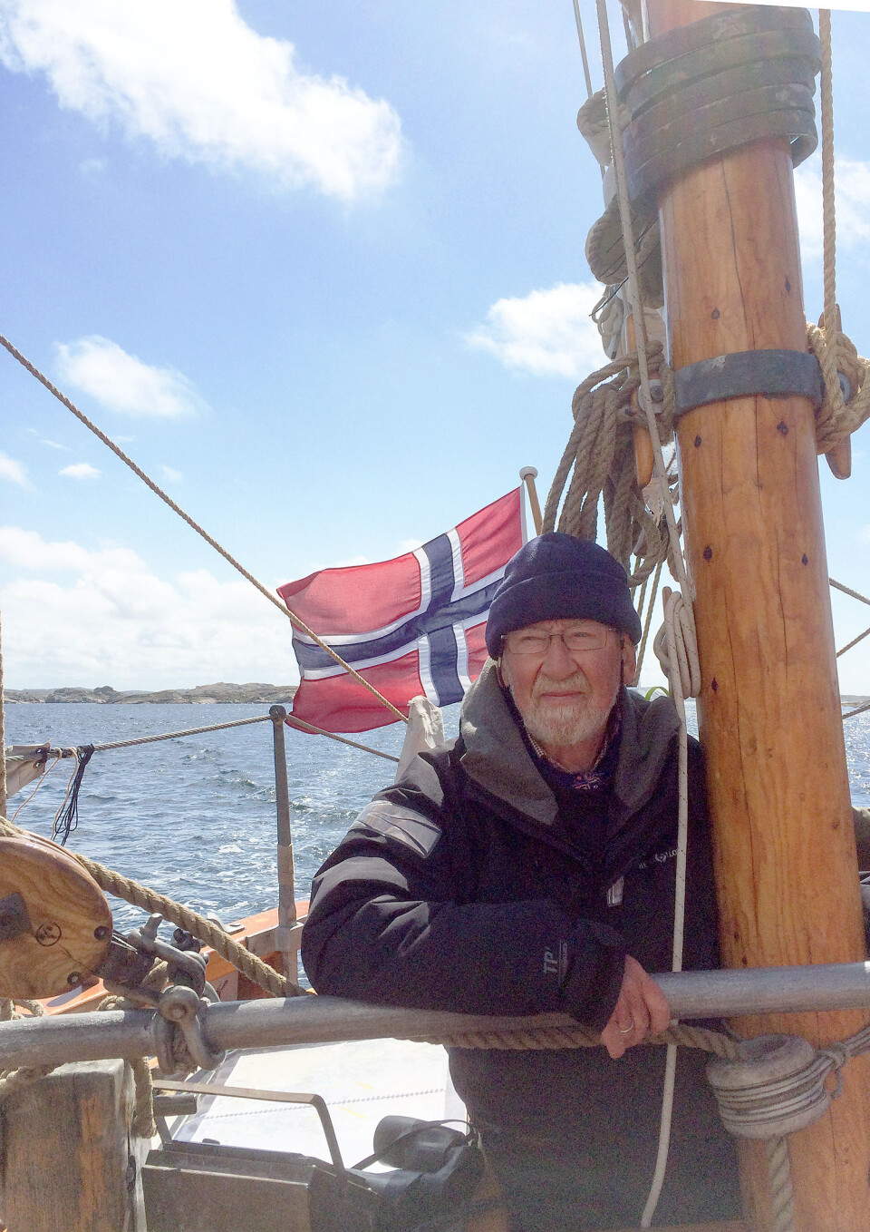 SKIPPEREN: Knut von Trepka har hatt ansvaret for Norges første redningsskøyte siden 1972. SKIPPEREN: Knut von Trepka har hatt ansvaret for Norges første redningsskøyte siden 1972.