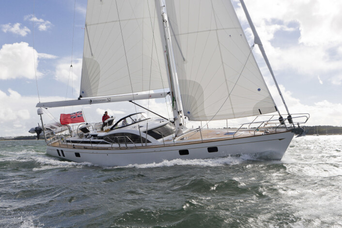DISCOVERY: 58-foteren fra Discovery under testen i 2012. DISCOVERY: 58-foteren fra Discovery under testen i 2012.