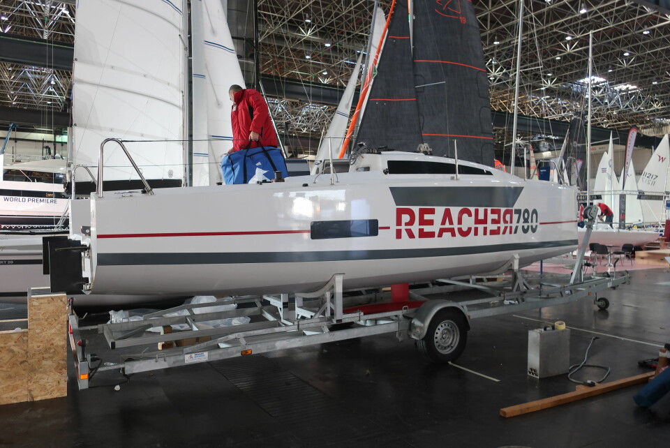 TRAILBAR: Reacher er en Seascape 27 konkurrent.