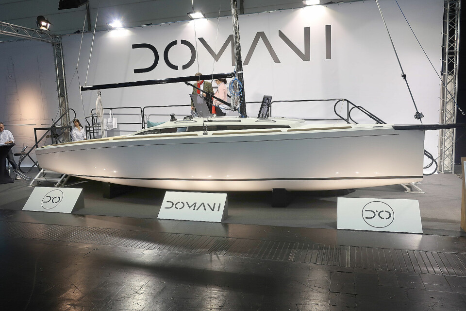 KUL: Domani S30 er en av flere oppsiktsvekkende båter på Boot i Dusseldorf. Ett smykke av en båt til under en million.