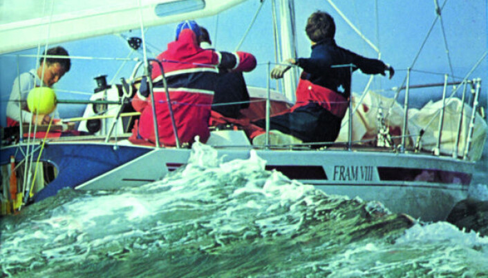 PÅ HANKØ: «Fram VIII» tok 4. plass under VM på Hankø i Halvtonn-klassen i 1983. PÅ HANKØ: «Fram VIII» tok 4. plass under VM på Hankø i Halvtonn-klassen i 1983.