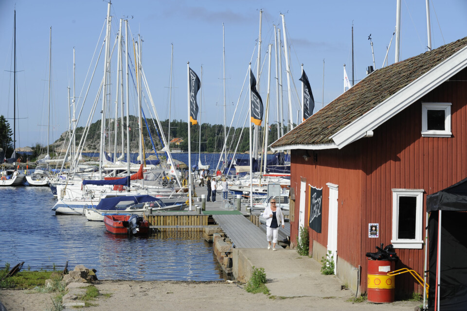 HAVNEN: Utenfor Andersenslippen har Fredrikstad Seilforening sin båthavn. For å kunne ha båtplass der må man vise til aktivitet i regattaer eller på en annen måte.