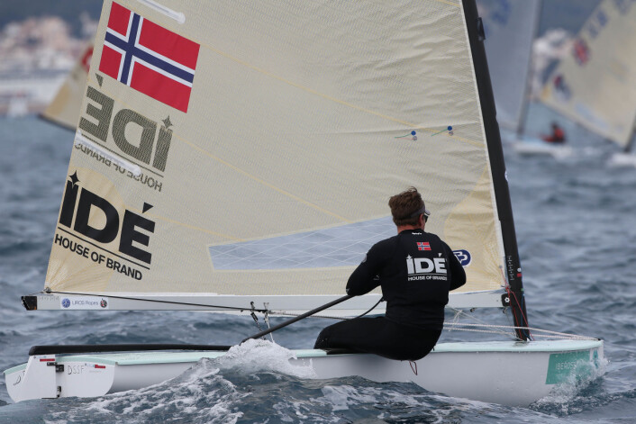 Anders Pedersen i fin flyt. Anders Pedersen i fin flyt.