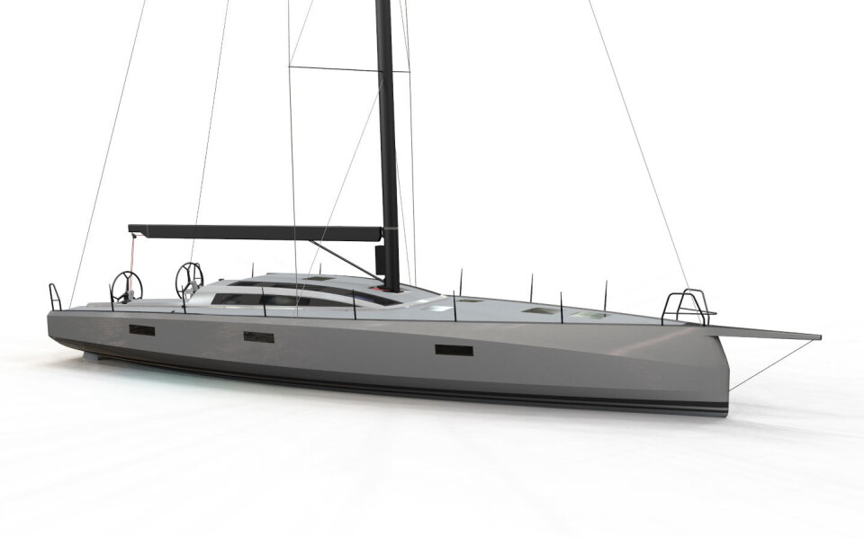 RASK: Oceantec 50 blir bygget av verftet Ocean tec som en rask langturseiler. RASK: Oceantec 50 blir bygget av verftet Ocean tec som en rask langturseiler.