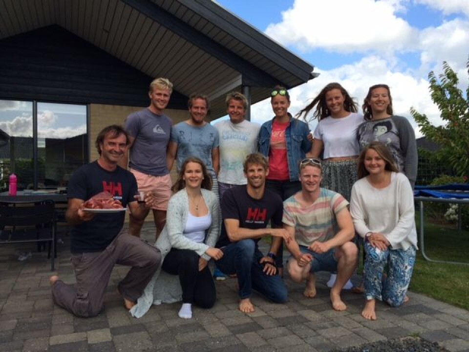 Det norske EM laget i Laser 2015 Det norske EM laget i Laser 2015