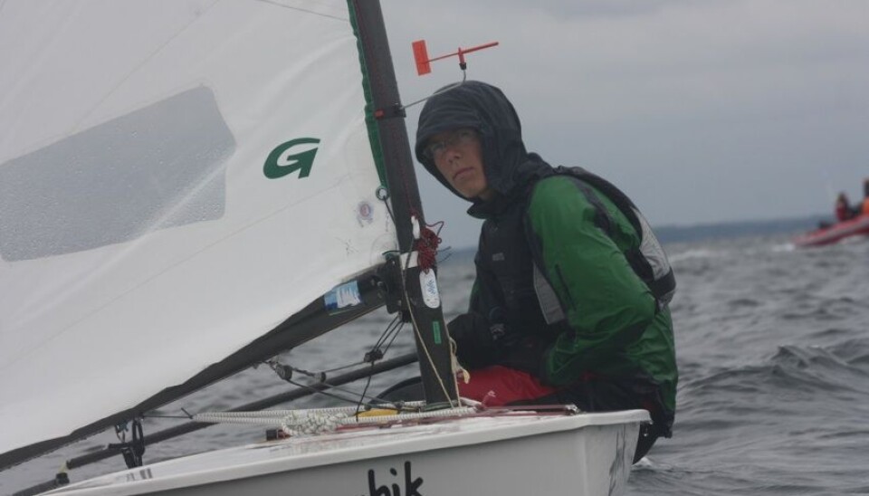 Lars Johan Brodtkorb viser imponerende styrke på regattabanen.