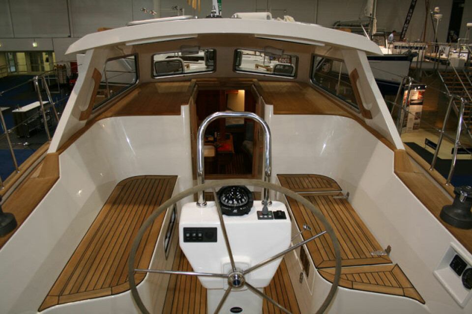 Cockpiten er skapt for norsk sommer.