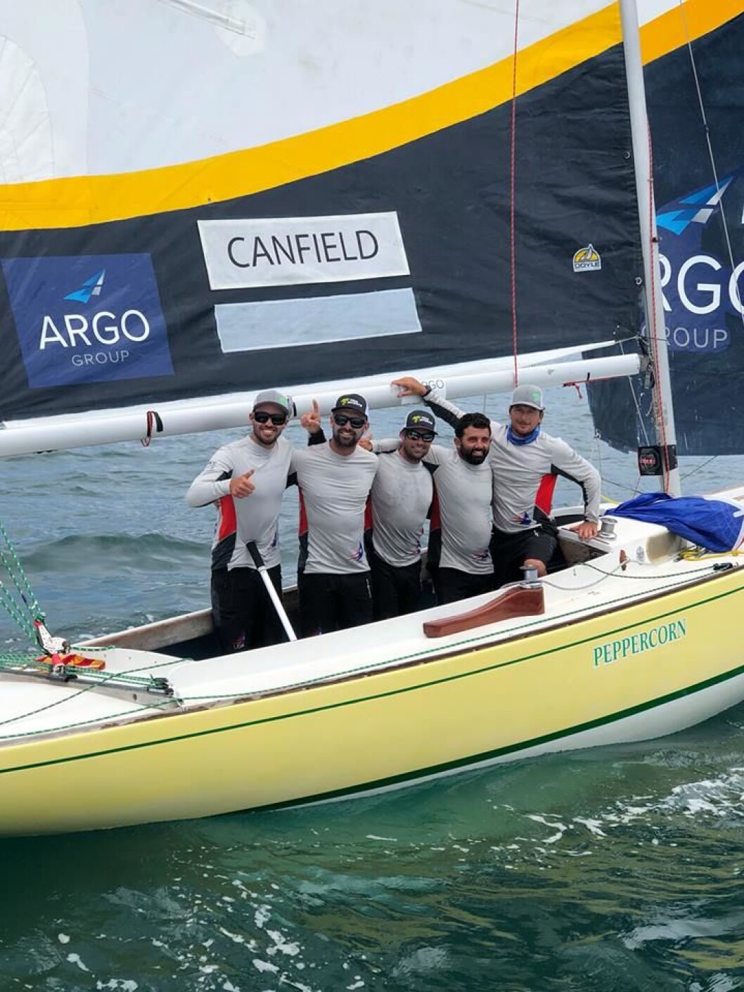Taylor Canfield vant matchseiling i IOD Taylor Canfield vant matchseiling i IOD