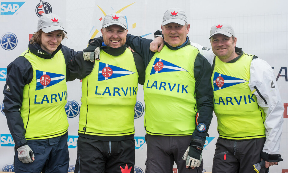 NR. 9: Larvik Seilforening er tippet på en 9. plass i årets eliteserie.