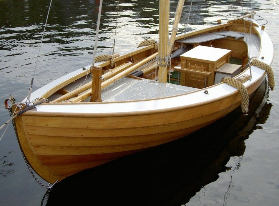 «Ulabrand», Årets privatrestaurerte seilbåt.