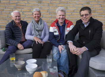 MINITONN: Petter Muren, Anniken Muren, Jan Muren og Elling Rishoff startet sin seilkarriere i minitonn med selvbygde båter. Nå skal de seile sammen i en ClubSwan 50 fra neste sesong av. MINITONN: Petter Muren, Anniken Muren, Jan Muren og Elling Rishoff startet sin seilkarriere i minitonn med selvbygde båter. Nå skal de seile sammen i en ClubSwan 50 fra neste sesong av.