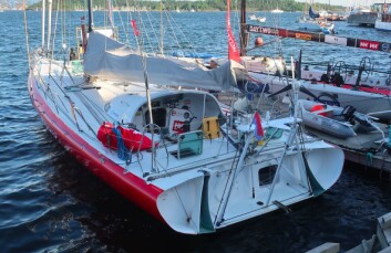 KLAR: «Galactica Viking» ligger sammen med «Wolfpack» på Aker Brygge klar for Færderseilasen. KLAR: «Galactica Viking» ligger sammen med «Wolfpack» på Aker Brygge klar for Færderseilasen.