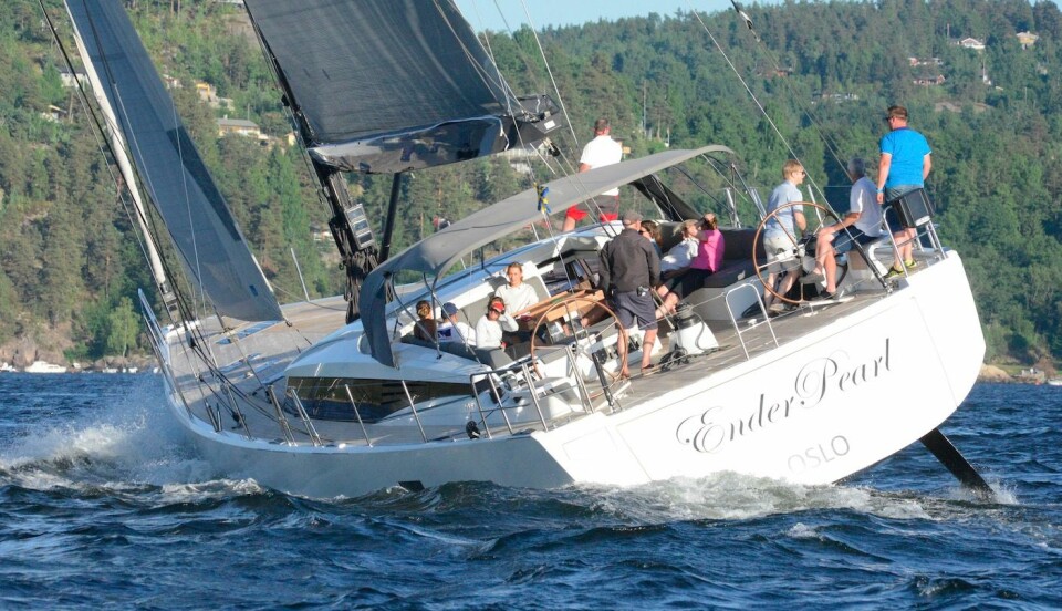 RASK: 76-fots EnderPearl seiler raskere enn det meste, og vil mest sannsynlig vinne Tur-klassen.