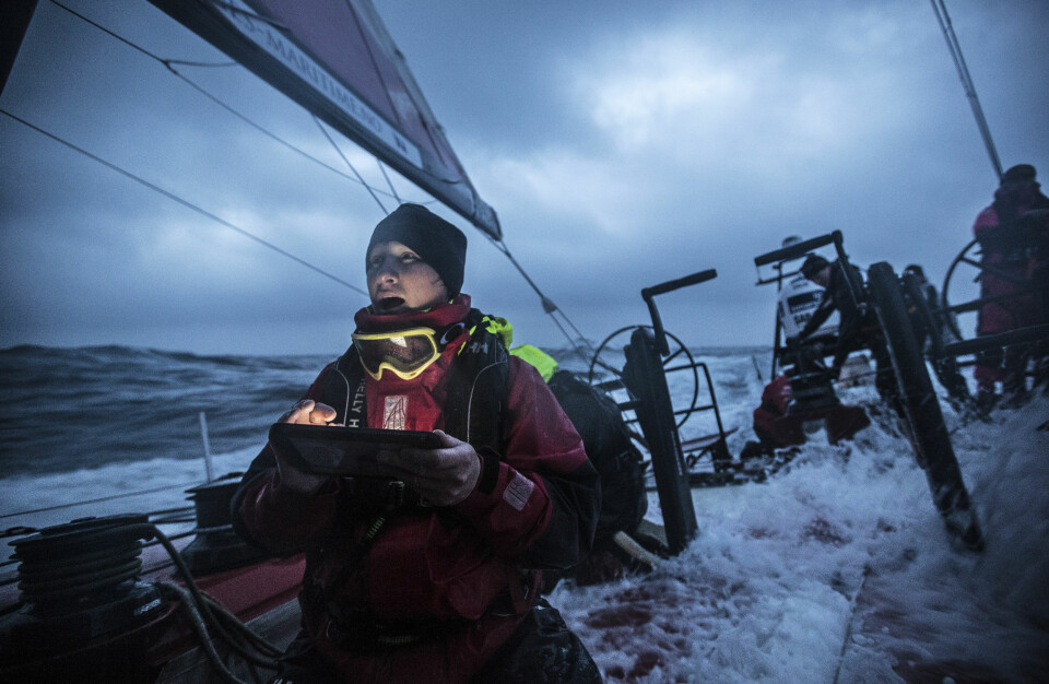EKSTREMVÆR: Som seiler merker oceanograf og forsker Nils Melsom Kristensen selv på kroppen en tiltagende hyppighet av ekstremvær.
