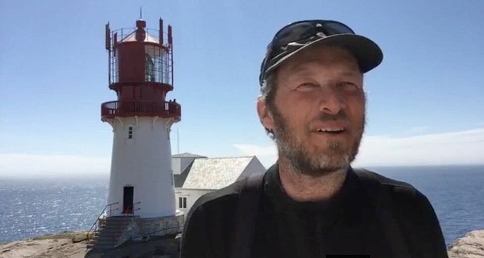 LINDESNES: Magne Klann har seilt Norge på langs i en liten seiljolle