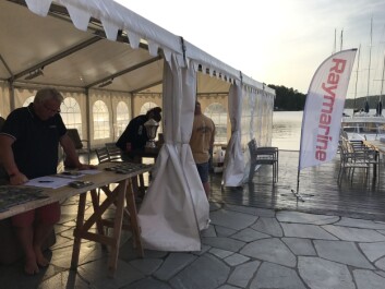 REGISTRERING: Rolig steming under registreringen onsdag kveld. REGISTRERING: Rolig steming under registreringen onsdag kveld.