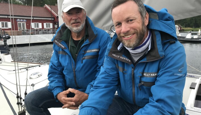 BEST: Yngve Lønmo og Asbjørn Lønmo vant nok en regatta med J/92.