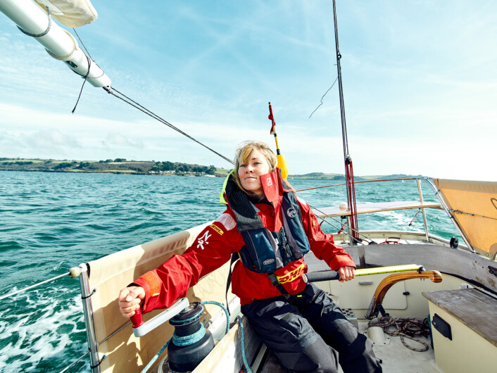 YNGST: 28 &aring;r gamle Susie Goodall fra England er feltets yngste seiler, hun er ogs&aring; den eneste kvinnen.