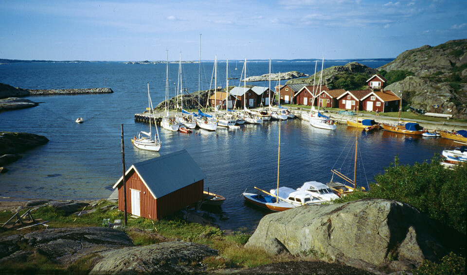 TRANGT: Resö er et paradis sør for Koster. Dessverre er det trangt om plass.