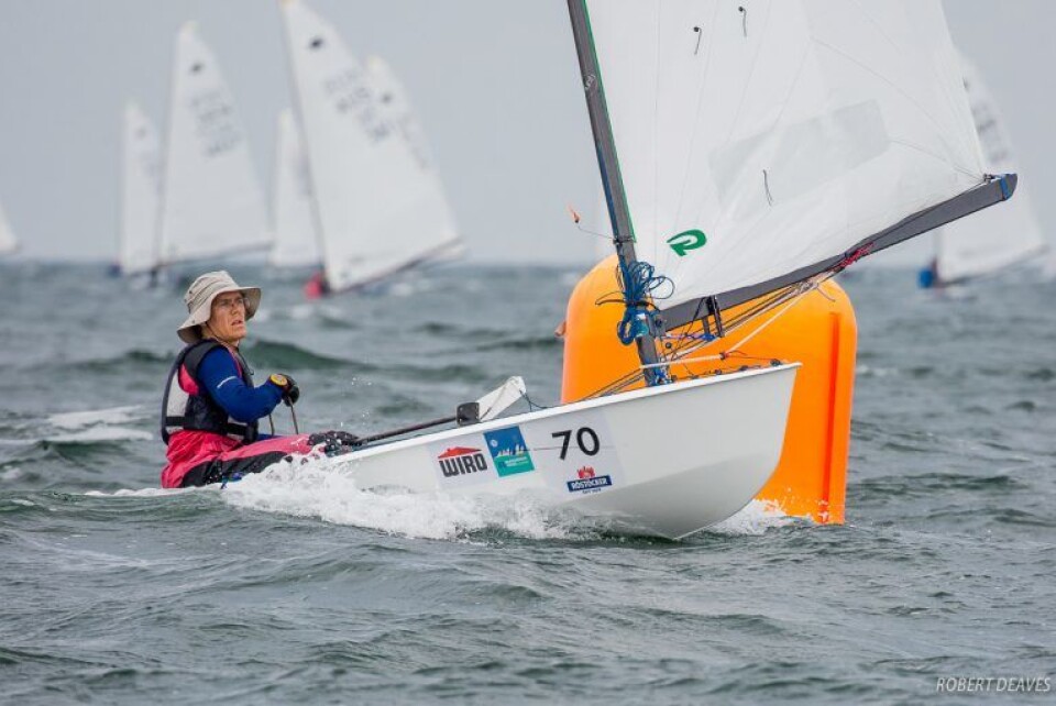 Lars Johan Brodtkorb i OK jolle VM 2018 Lars Johan Brodtkorb i OK jolle VM 2018