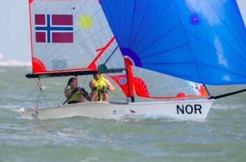 Verdensmesterne Pia Andersen og Nora Edland Verdensmesterne Pia Andersen og Nora Edland